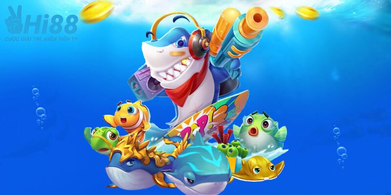 Sơ lược về sảnh game bắn cá tại nhà cái HI88